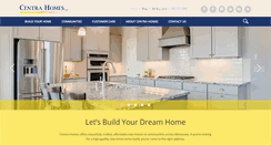 Desktop Screenshot of centrahomes.com